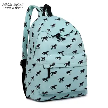 Miss Lulu Women Backpacks A4 Large School Bags For Teenager Boys Girls Horse Purse Canvas Travel Rucksack Shoulder Daypack E1401
Miss Lulu Women Backpacks A4 Large School Bags For Teenager Boys Girls Horse Purse Canvas Travel Rucksack Shoulder Daypack E1401