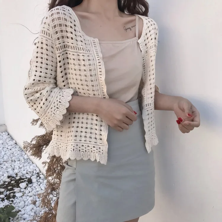 Women Summer Short Cardigan Crochet Shrug Lace Hollow Out Many Colors Sweater Cape Cardigan Coat F337
Women Summer Short Cardigan Crochet Shrug Lace Hollow Out Many Colors Sweater Cape Cardigan Coat F337