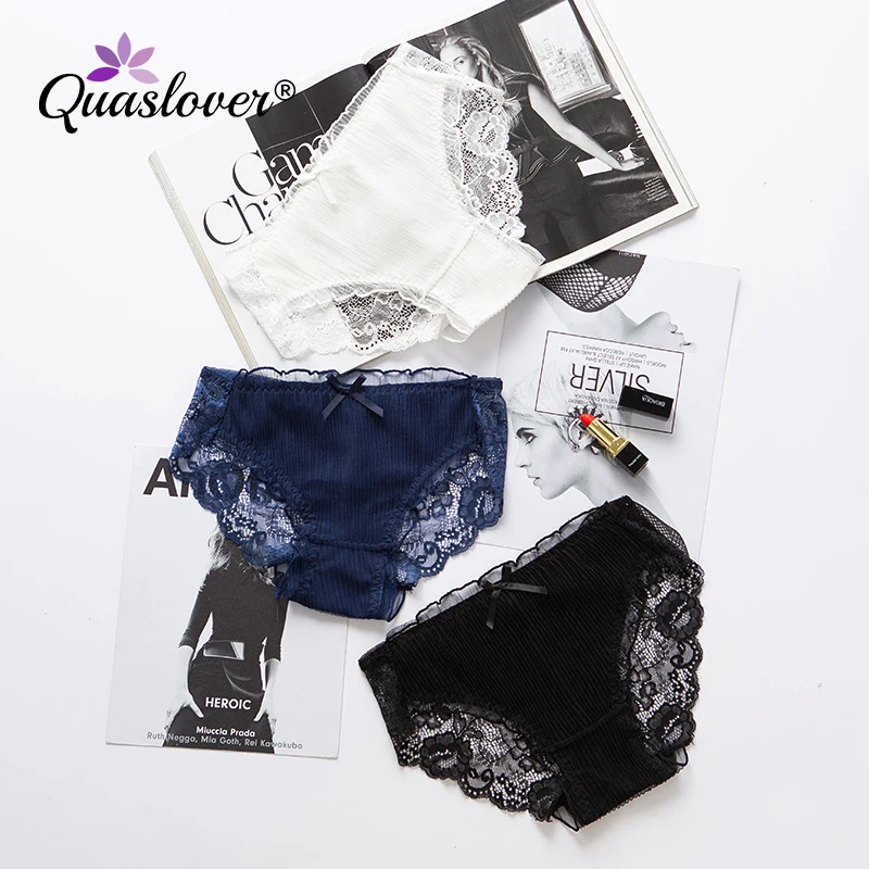 Quaslover Women's Sexy Panties Breathable Comfortable Underwear Mid-Waist Panties Lace Transparent Lingerie Gifts for Women
Quaslover Women's Sexy Panties Breathable Comfortable Underwear Mid-Waist Panties Lace Transparent Lingerie Gifts for Women