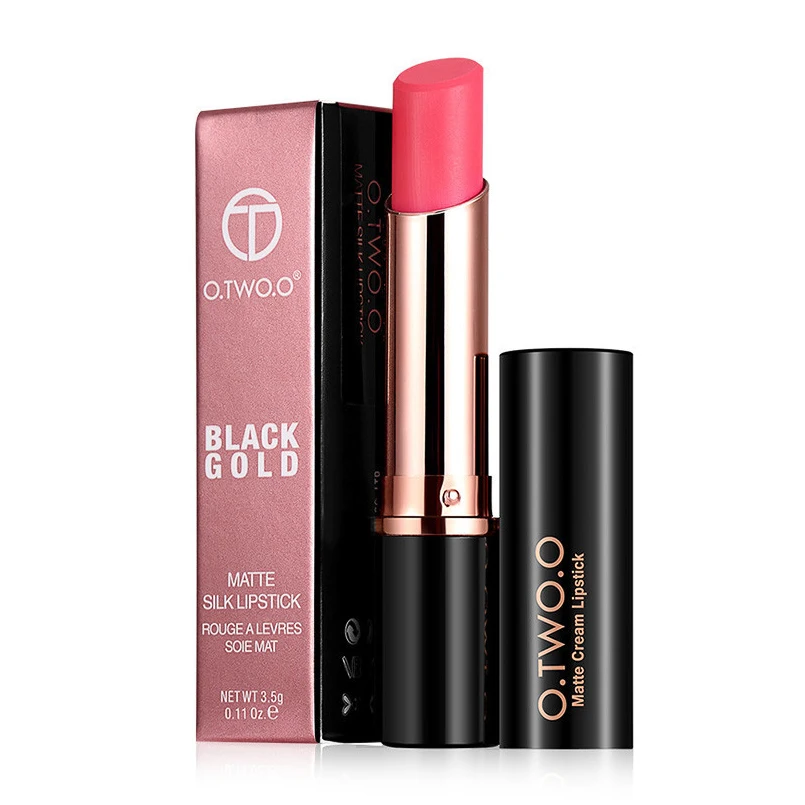 O.TWO.O 12 Colors Nude Matte Lipstick Moisturizer Velvet Long Lasting Lip Tint Batom Professional Makeup Maquiagem |