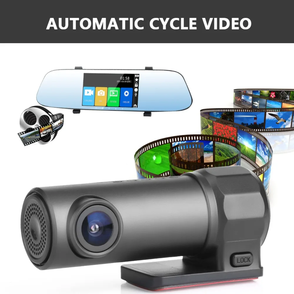 WiFi Full HD 170 Degree 1080P Car DVR Video Recorder Dash Camera Driving Recorder Night Vision Loop Recording Parking Monitor
WiFi Full HD 170 Degree 1080P Car DVR Video Recorder Dash Camera Driving Recorder Night Vision Loop Recording Parking Monitor