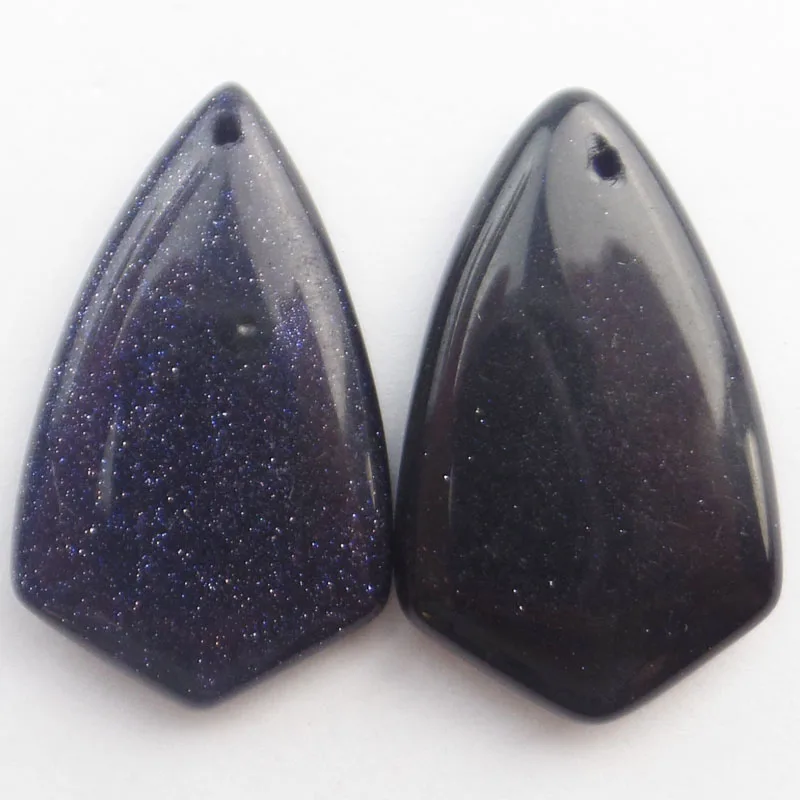 Interesting Wholesale 2pcs Blue Sand Stone Triangle Pendant Bead 33x20x6mm (sent randomly) SHX617
Interesting Wholesale 2pcs Blue Sand Stone Triangle Pendant Bead 33x20x6mm (sent randomly) SHX617