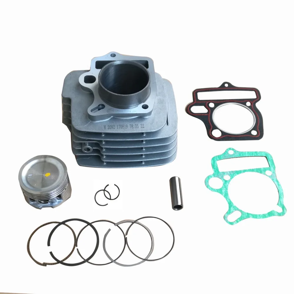 Yinxiang YX125 125cc cylinder Kit,cylinder block assembly include piston kit and gasket set 52.4mm for 153FMI engine
Yinxiang YX125 125cc cylinder Kit,cylinder block assembly include piston kit and gasket set 52.4mm for 153FMI engine