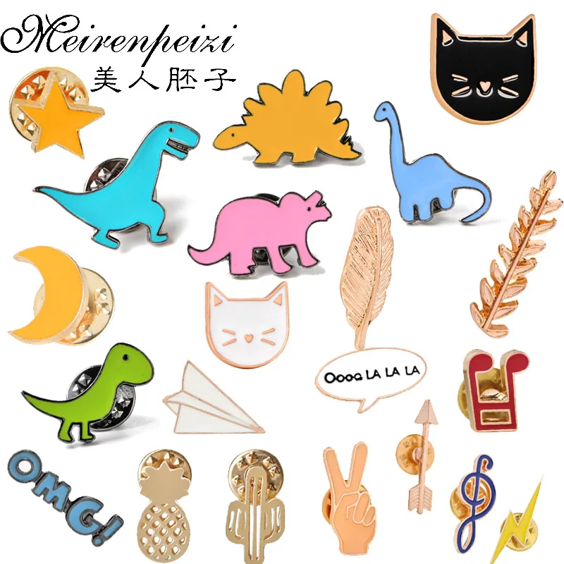 Fashion Colorful Enamel Pin Brooches For Women Cartoon Creative Animals Cat Metal Brooch Pins clothes Badge Collar Jewelry Gift
Fashion Colorful Enamel Pin Brooches For Women Cartoon Creative Animals Cat Metal Brooch Pins clothes Badge Collar Jewelry Gift