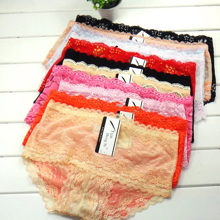 Plus size M,L,XL,XXL Women's sexy lingerie lace underwear women lace briefs shorts panties 6pieces/lot multi-olors
Plus size M,L,XL,XXL Women's sexy lingerie lace underwear women lace briefs shorts panties 6pieces/lot multi-olors