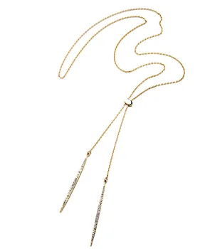 Gold & & Rose Gold Twain Pave Crystal Spear Dagger Pendant Long Lariat Necklace for Women Fashion Minimal Jewelry
Gold & & Rose Gold Twain Pave Crystal Spear Dagger Pendant Long Lariat Necklace for Women Fashion Minimal Jewelry