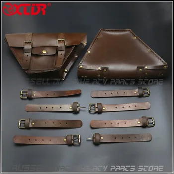Universal Vintage Motorcycle Saddle bag Leather Bag Storage Tool Pouch Motorbike Water Bag mutt mash125 mash250 side bag cover 
Universal Vintage Motorcycle Saddle bag Leather Bag Storage Tool Pouch Motorbike Water Bag mutt mash125 mash250 side bag cover