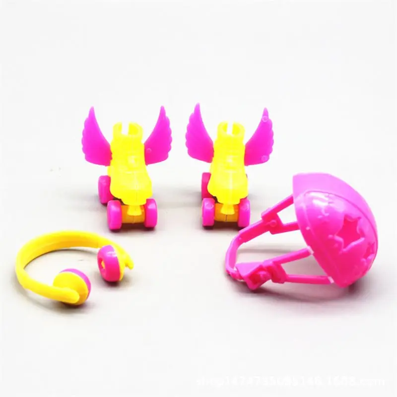 4Pcs Roller Skate Set Doll Shoes+headset+helmet For 1/6 Dolls Accessories Kids Girls Toy Roller Play JUN-24
4Pcs Roller Skate Set Doll Shoes+headset+helmet For 1/6 Dolls Accessories Kids Girls Toy Roller Play JUN-24