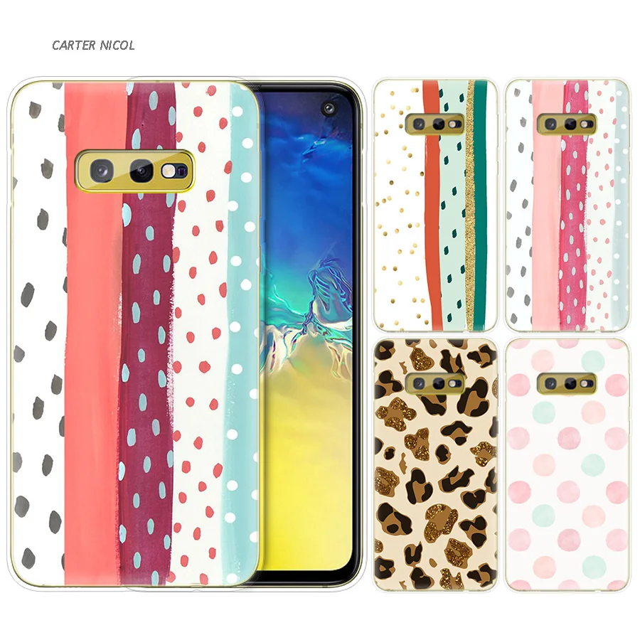 Silicone Case for Samsung Galaxy S10 S10e S8 S9 J4 J6 A6 A8 Plus 5G M30 M20 M10 A50 A30 A10 Cover Polka Dots
Silicone Case for Samsung Galaxy S10 S10e S8 S9 J4 J6 A6 A8 Plus 5G M30 M20 M10 A50 A30 A10 Cover Polka Dots