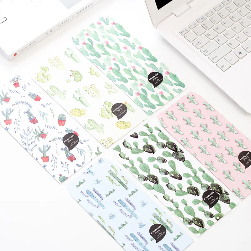 5Pcs/pack New Cactus Plants Succulent Envelope Message Card Letter Stationary Storage Paper Gift M0537
5Pcs/pack New Cactus Plants Succulent Envelope Message Card Letter Stationary Storage Paper Gift M0537