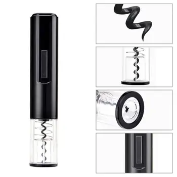 Battery Powered Electric Bottle Opener Automatic Cordless Corkscrew Wine Bottle Opener Set with Foil Cutter Dining Kitchen Tools
Battery Powered Electric Bottle Opener Automatic Cordless Corkscrew Wine Bottle Opener Set with Foil Cutter Dining Kitchen Tools