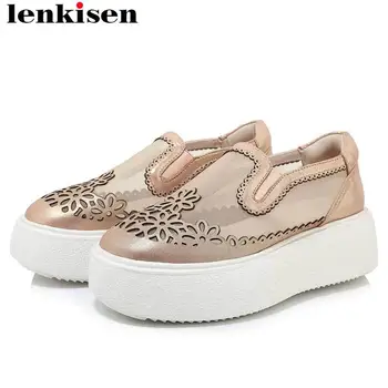 Lenkisen natural leather breathable mesh vintage beauty weaving high bottom loafers slip on round toe daily vulcanized shoes L23
Lenkisen natural leather breathable mesh vintage beauty weaving high bottom loafers slip on round toe daily vulcanized shoes L23