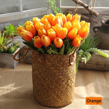 1/5/10 Pcs Tulips Artificial Flower Bouquet fake flower bridal bouquet decorate flower for wedding home Decor DIY Bouquet D30
1/5/10 Pcs Tulips Artificial Flower Bouquet fake flower bridal bouquet decorate flower for wedding home Decor DIY Bouquet D30