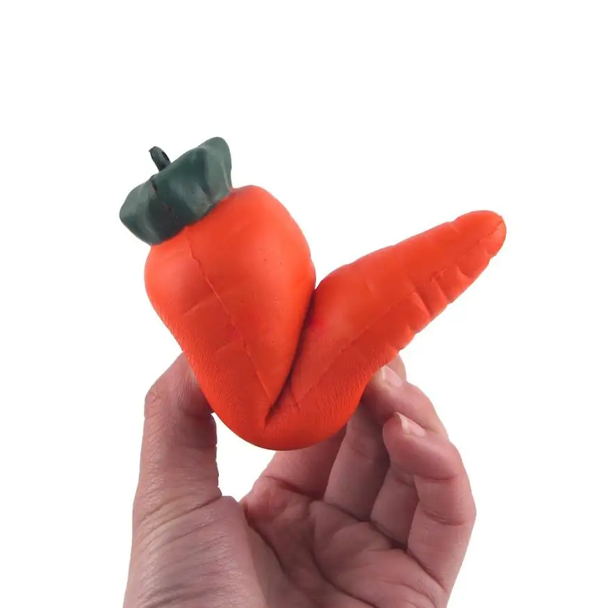 Image 12CM Carrot Simulation Super Slow Rising Bread Kid Toy  Dropship Y811