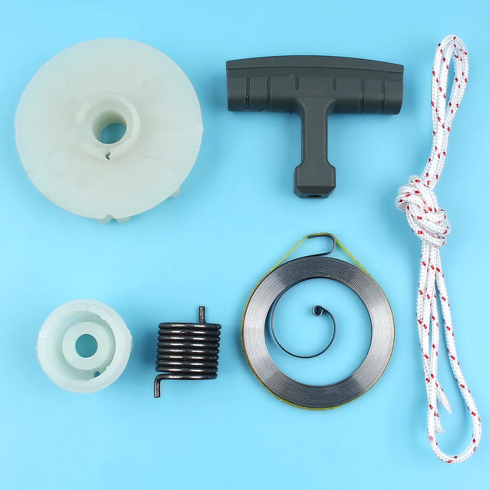 Recoil Starter Handle Grip Pulley Spring Hub Rope Kit For Husqvarna 137 142 235 236 240 E Chainsaw Replacement Spare Parts
Recoil Starter Handle Grip Pulley Spring Hub Rope Kit For Husqvarna 137 142 235 236 240 E Chainsaw Replacement Spare Parts
