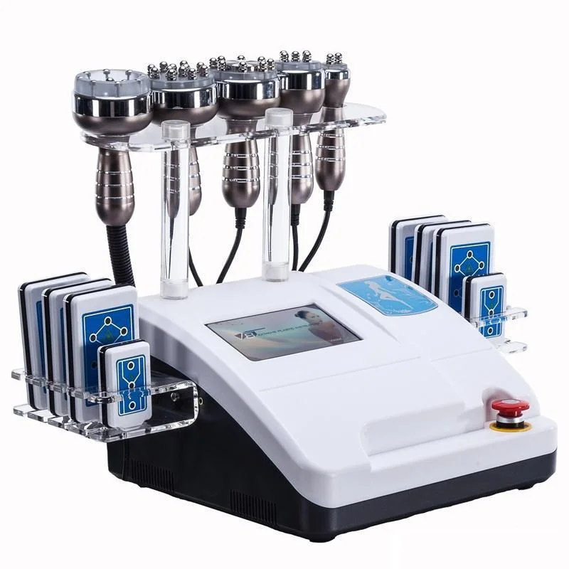 New Promotion 6 In 1 Ultrasonic Cavitation Vacuum Radio Frequency Lipo Laser Slimming Machine for Spa
New Promotion 6 In 1 Ultrasonic Cavitation Vacuum Radio Frequency Lipo Laser Slimming Machine for Spa