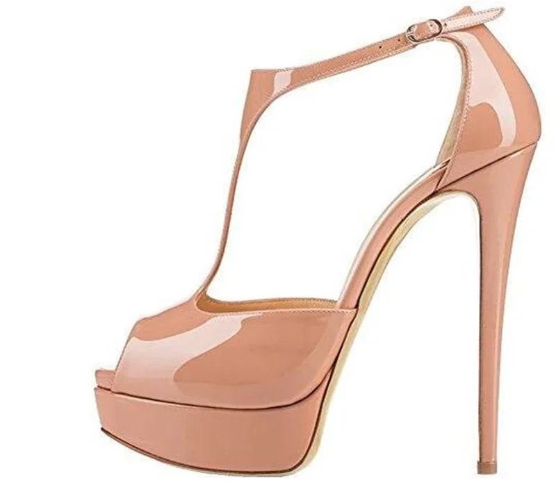 2019 Open Toe T-strap Platform Woman Patent Leather Pumps Extremely High Heels T-bar Wedding Dress Shoes Nude Yellow Fuchsia Blu
2019 Open Toe T-strap Platform Woman Patent Leather Pumps Extremely High Heels T-bar Wedding Dress Shoes Nude Yellow Fuchsia Blu