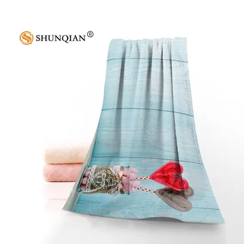 New Custom Heart Towel Printed Cotton Face/Bath Towels Microfiber Fabric For Kids Men Women Shower Towels
New Custom Heart Towel Printed Cotton Face/Bath Towels Microfiber Fabric For Kids Men Women Shower Towels
