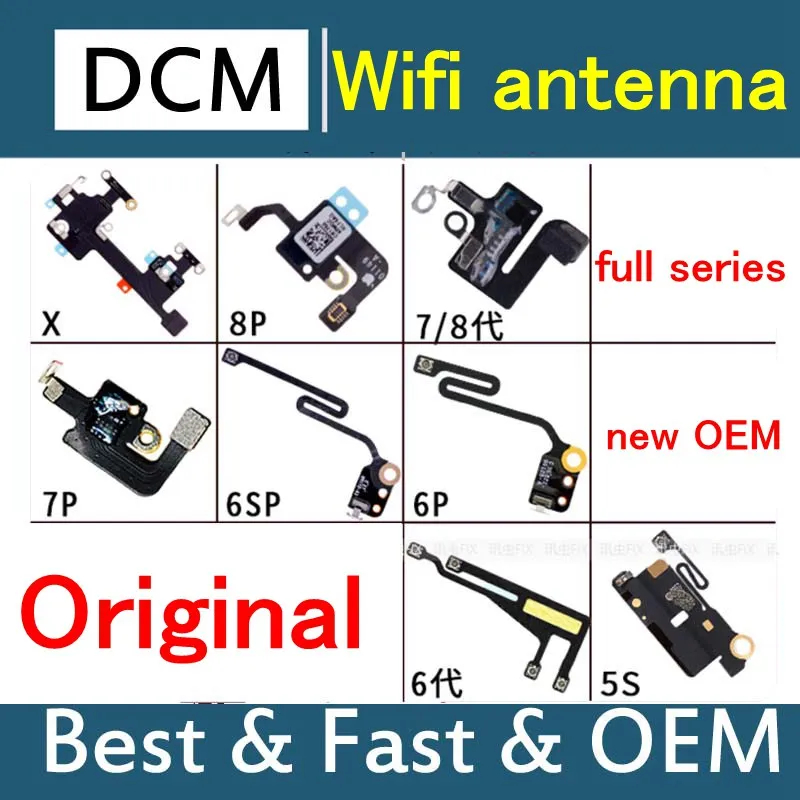 Original OEM for iPhone8 8X 6SP 7Plus 6Plus 6SP 5S WiFi Antenna Cable Wireless Signal flex cable 5pcs/lot
Original OEM for iPhone8 8X 6SP 7Plus 6Plus 6SP 5S WiFi Antenna Cable Wireless Signal flex cable 5pcs/lot