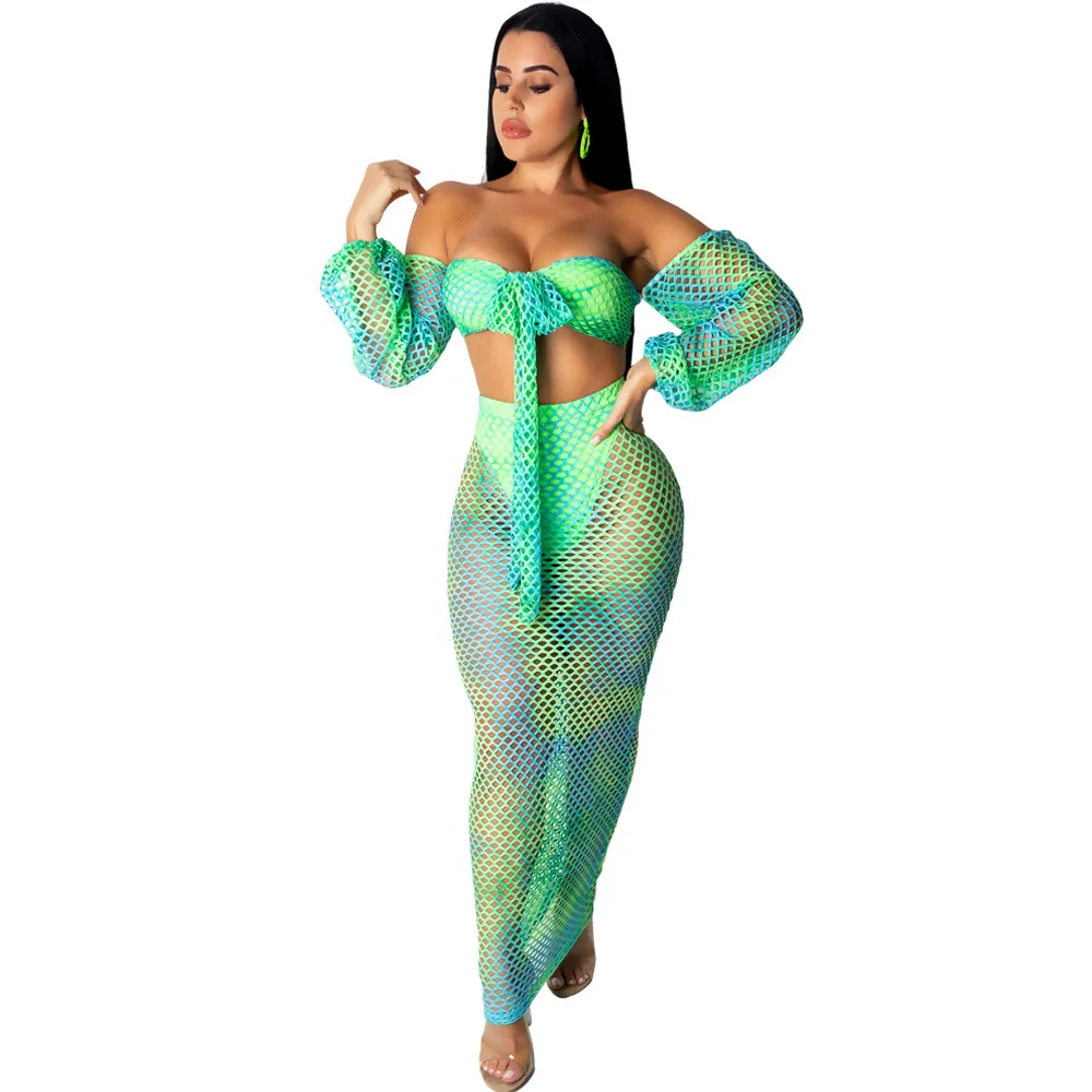 2 Piece Set Women Beach Long Sleeve Bodysuits Tops And Long Skirts Suit Casual Clothes Boho Sexy Two Piece Outfits 2019
2 Piece Set Women Beach Long Sleeve Bodysuits Tops And Long Skirts Suit Casual Clothes Boho Sexy Two Piece Outfits 2019