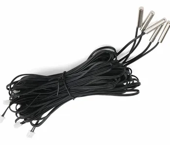 500pcs NTC Thermistor Temperature Sensor 1m long Wire 10K 1% 3950 Waterproof Temperature Probe 5*25mm Probe
500pcs NTC Thermistor Temperature Sensor 1m long Wire 10K 1% 3950 Waterproof Temperature Probe 5*25mm Probe