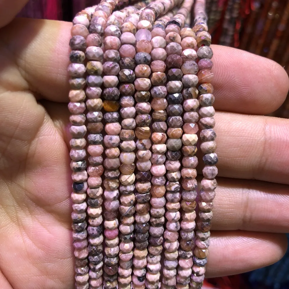 5strings Lot,Natural Rhodochrosite Beads,Faceted Semi Gem Roundel Beads,Tiny Spacer Gem jewelry Beads,approx 3x4mm,15.5"/str
5strings Lot,Natural Rhodochrosite Beads,Faceted Semi Gem Roundel Beads,Tiny Spacer Gem jewelry Beads,approx 3x4mm,15.5"/str