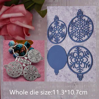 11.3*10.7cm Christmas bell snowball Metal Cutting Dies For DIY Scrapbooking Album Embossing Paper Cards Decorative Crafts 2019
11.3*10.7cm Christmas bell snowball Metal Cutting Dies For DIY Scrapbooking Album Embossing Paper Cards Decorative Crafts 2019