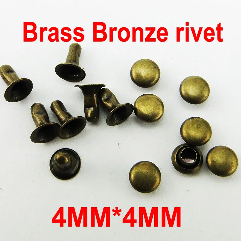 200PCS 4MM*4MM brass bronze tone RIVETs buttons sewing clothes accessory handbag fits brand rivet MR-018G
200PCS 4MM*4MM brass bronze tone RIVETs buttons sewing clothes accessory handbag fits brand rivet MR-018G