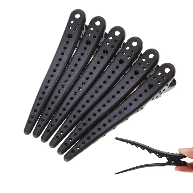 6Pcs/set Black Hair Styling Section Clip Pro Salon Hair Pins Clips Grips Barrette Popularity Simple Hairpin Tools
6Pcs/set Black Hair Styling Section Clip Pro Salon Hair Pins Clips Grips Barrette Popularity Simple Hairpin Tools