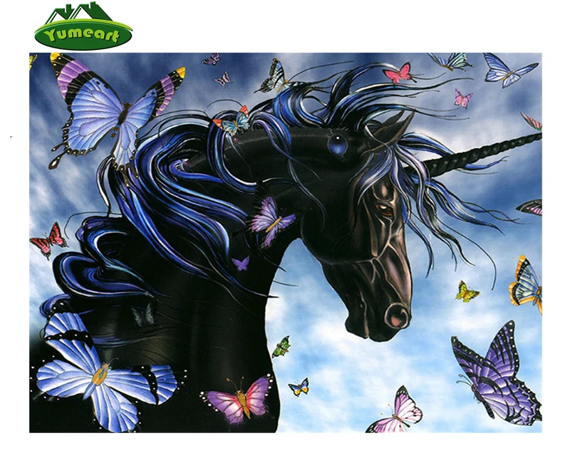 YUMEART DIY 5D Unicorn Diamond Painting Cross Stitch Full Square Diamond Embroidery Painting of Rhinestones Unfinished Handcraft
YUMEART DIY 5D Unicorn Diamond Painting Cross Stitch Full Square Diamond Embroidery Painting of Rhinestones Unfinished Handcraft