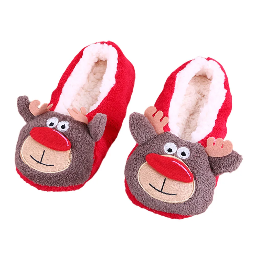 2018 Cute Cartoon Slippers Animation Christmas gift warm Plush indoor home Slippers women Slippers men 98 
2018 Cute Cartoon Slippers Animation Christmas gift warm Plush indoor home Slippers women Slippers men 98