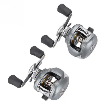 12+1 Bearings Fishing Reel Left / Right Hand Baitcasting Reel 6.2:1 Gear Ratio Fishing Rod Reels Fishing Accessories
12+1 Bearings Fishing Reel Left / Right Hand Baitcasting Reel 6.2:1 Gear Ratio Fishing Rod Reels Fishing Accessories