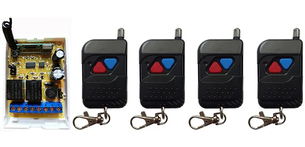 DC12V DC24V 2CH RF Wireless Remote Control Relay Switch Security System Garage Doors Electric Doors lamp/ window
DC12V DC24V 2CH RF Wireless Remote Control Relay Switch Security System Garage Doors Electric Doors lamp/ window