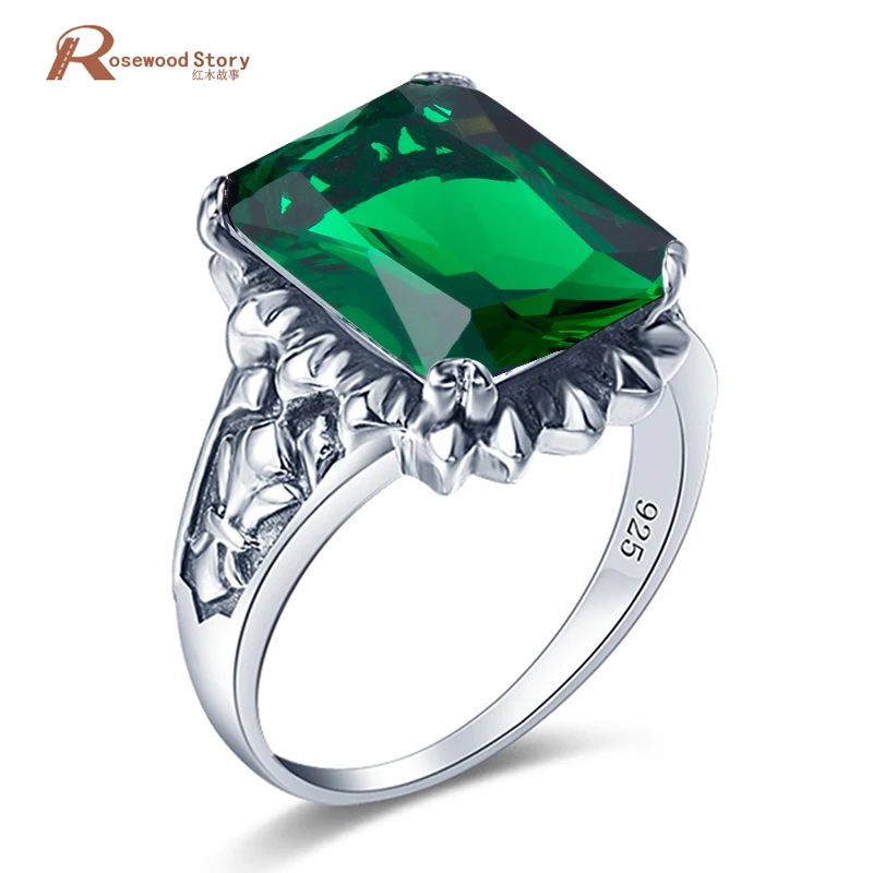Wholesale Fashion Jewelry Silver 925 Rings Green Rhinestone Crystal Rings For Woman Compatible With Thailand Retro Charms Ring
Wholesale Fashion Jewelry Silver 925 Rings Green Rhinestone Crystal Rings For Woman Compatible With Thailand Retro Charms Ring