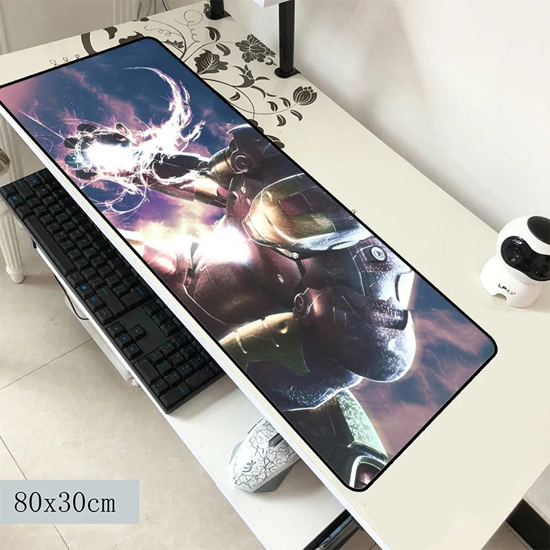 Iron Man mouse pad anime pad to mouse notbook computer mousepad thick gaming padmouse gamer laptop 80x30cm mouse mats
Iron Man mouse pad anime pad to mouse notbook computer mousepad thick gaming padmouse gamer laptop 80x30cm mouse mats