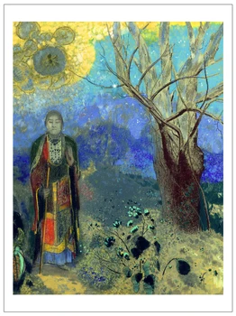 abstract canvas painting mural prints portrait surrealism art giant poster pictures home decor the Budda By Odilon Redon
abstract canvas painting mural prints portrait surrealism art giant poster pictures home decor the Budda By Odilon Redon