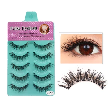 Hot Sales Good Quality Eyebeauty 5 Pairs Messy Natural Cross False Eyelashes Make up False Eyelashes
Hot Sales Good Quality Eyebeauty 5 Pairs Messy Natural Cross False Eyelashes Make up False Eyelashes