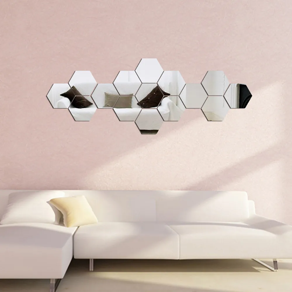 7Pcs 3D Mirror Hexagon Vinyl Removable Wall Sticker Decal Home Decor Art DIY Wall Sticker DIY Home Living Room Decoration
7Pcs 3D Mirror Hexagon Vinyl Removable Wall Sticker Decal Home Decor Art DIY Wall Sticker DIY Home Living Room Decoration