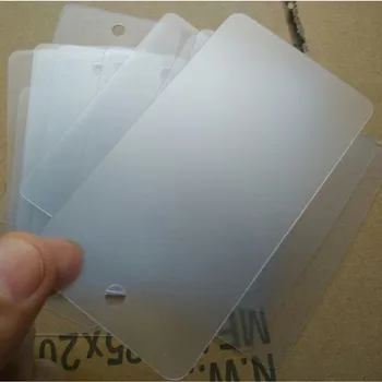 1000PCS , 5 * 9.5 cm Matte frosted PVC swing tags clothing hang tag round corner 25s thickness
1000PCS , 5 * 9.5 cm Matte frosted PVC swing tags clothing hang tag round corner 25s thickness