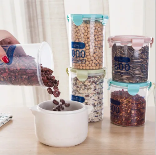 Sealed Food Jars Bottles Fresh SealPot Container Box Kitchen Storage Plastic Box Sealing Food Preservation 600ml 800ml
Sealed Food Jars Bottles Fresh SealPot Container Box Kitchen Storage Plastic Box Sealing Food Preservation 600ml 800ml