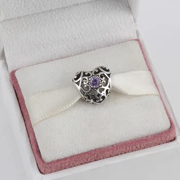 February 925 Sterling Silver Heart Birthstone Charms Beads Fits Snake chain Charms Bracelet 12 Month Color Choose
February 925 Sterling Silver Heart Birthstone Charms Beads Fits Snake chain Charms Bracelet 12 Month Color Choose