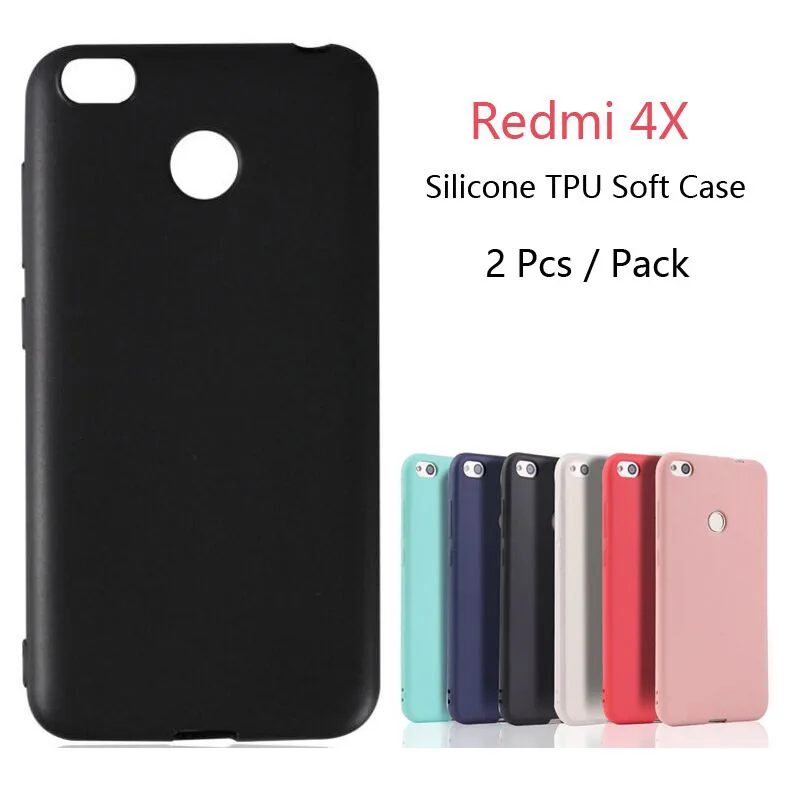 Full Cover Soft Silicone Case for Xiaomi Redmi 4X Case Protective Back Case Cover For Redmi 4x Mi 4 X 5.0 inch 2 Pcs
Full Cover Soft Silicone Case for Xiaomi Redmi 4X Case Protective Back Case Cover For Redmi 4x Mi 4 X 5.0 inch 2 Pcs