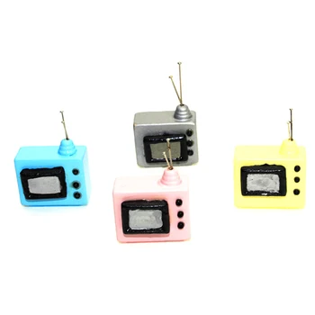 Resin Television Simulation Furniture TV Model Toys for Doll House Decoration 1/12 Dollhouse Miniature Accessories
Resin Television Simulation Furniture TV Model Toys for Doll House Decoration 1/12 Dollhouse Miniature Accessories