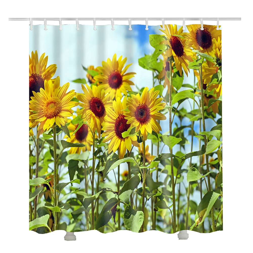 Sunflower shower curtain for the bathroom curtain tenda doccia floral new arrival 3d shower curtains
Sunflower shower curtain for the bathroom curtain tenda doccia floral new arrival 3d shower curtains