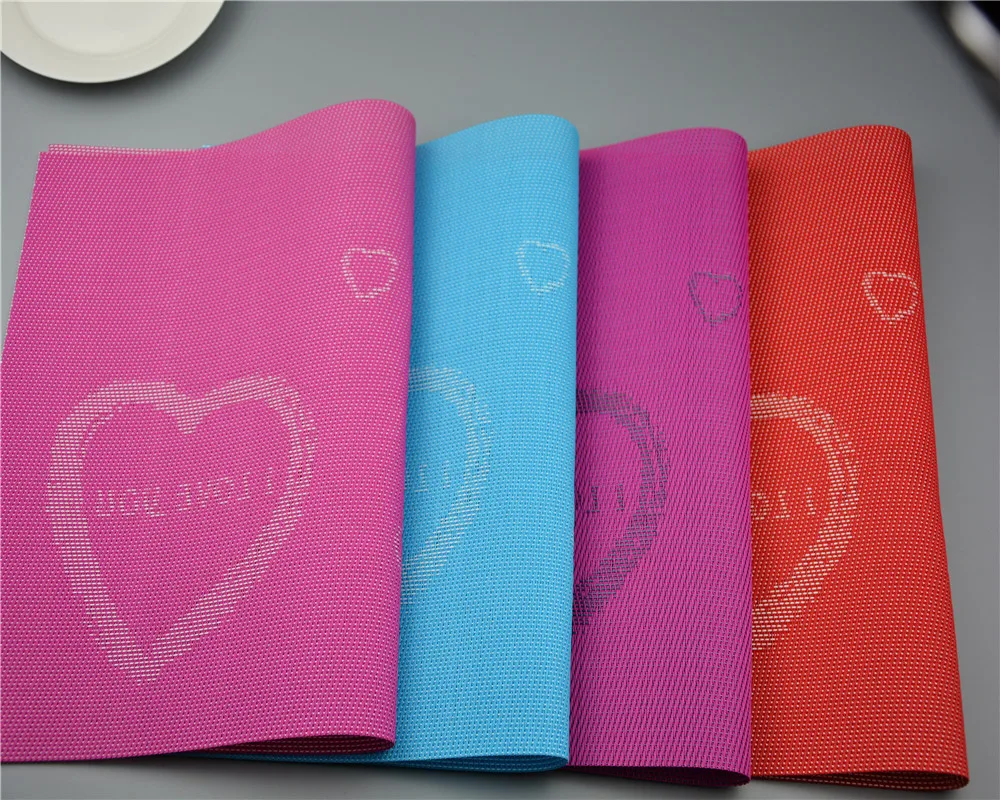 4pcs/lot PVC Placemat Waterproof Slip-resistant Kitchen Table Mats Disc Pads Plastic Placemats Dining Table Accessories EJI 0811
4pcs/lot PVC Placemat Waterproof Slip-resistant Kitchen Table Mats Disc Pads Plastic Placemats Dining Table Accessories EJI 0811