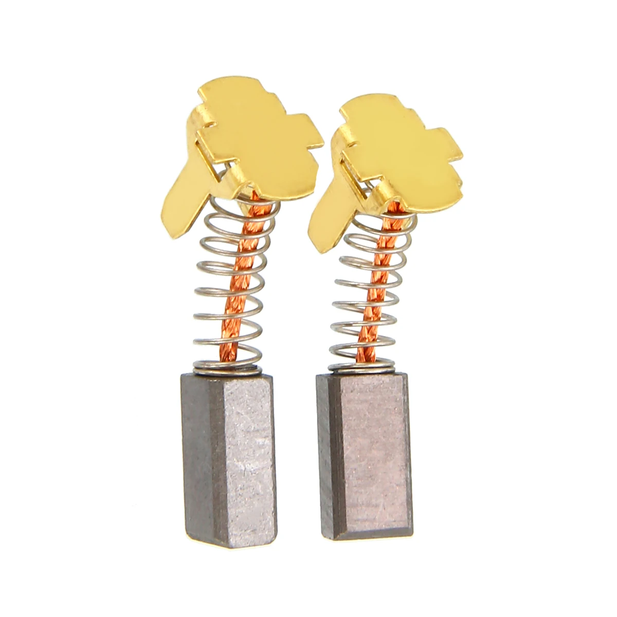 New 1 pair Carbon Brushes For HITACHI 999054 14.4V/18V/9.6V WR18DL2/WR18DL/WR14DSL For Hitachi Power Tool 4.90*5.85*11.80mm