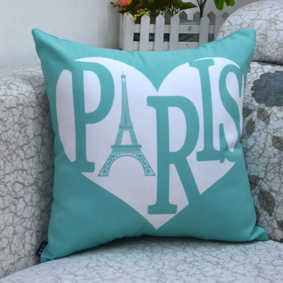 18* 18 " Heart Love & Eiffel Tower Printed Throw Cushion Cover as Valentine Wedding Gifts
18* 18 " Heart Love & Eiffel Tower Printed Throw Cushion Cover as Valentine Wedding Gifts