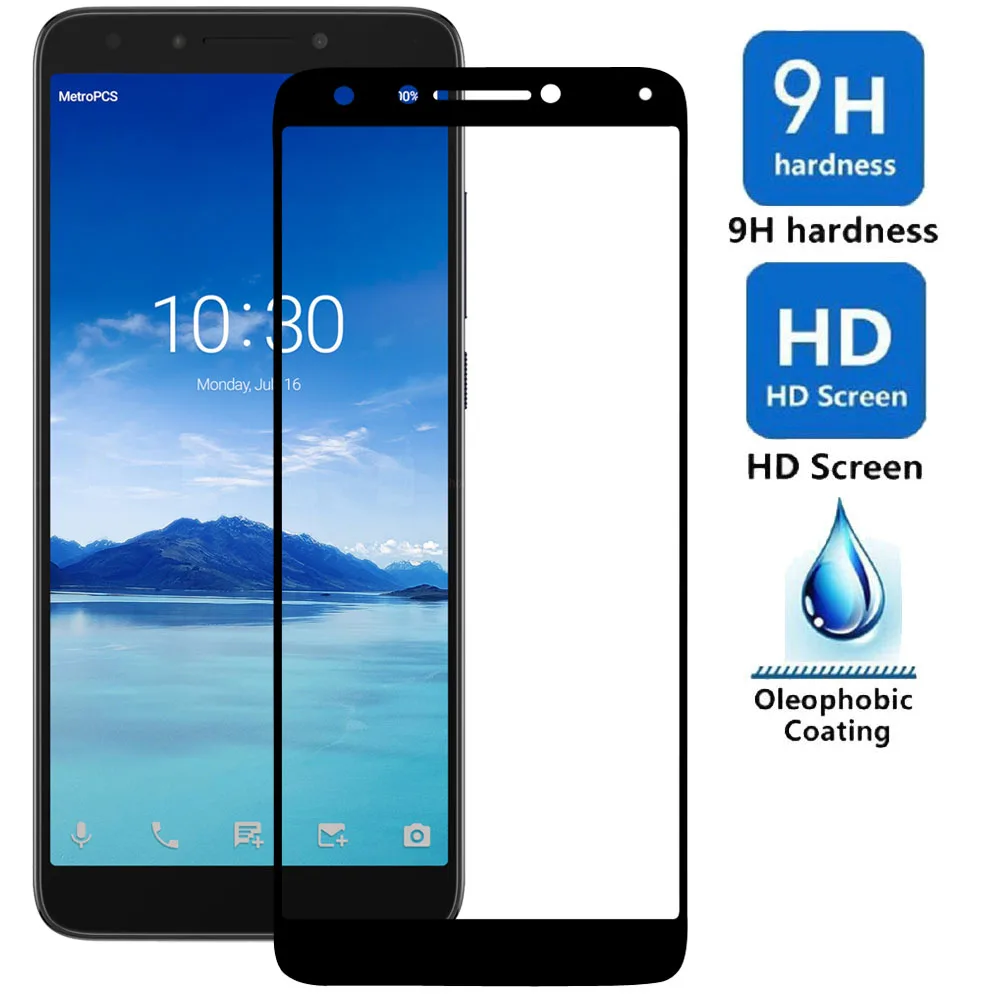 Full Coverage Tempered Glass Screen Protector Explosion-proof 9H HD Front Films For Alcatel 7 Folio 6062W/ T-Mobile REVVL 2 Plus
Full Coverage Tempered Glass Screen Protector Explosion-proof 9H HD Front Films For Alcatel 7 Folio 6062W/ T-Mobile REVVL 2 Plus