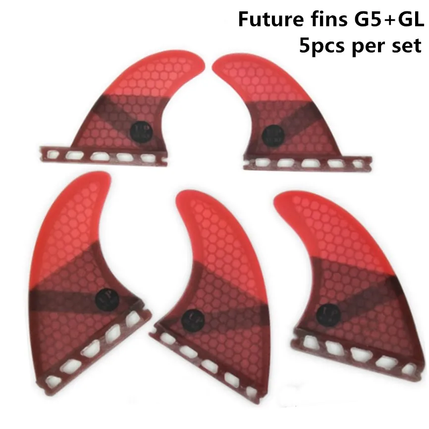 5pcs/4pcs fins set Future Fin G5+GL Surfboard k2.1/G7/GX Fins Fiberglass Honeycomb Quad Fins Quilhas Thruster Upsurf
5pcs/4pcs fins set Future Fin G5+GL Surfboard k2.1/G7/GX Fins Fiberglass Honeycomb Quad Fins Quilhas Thruster Upsurf