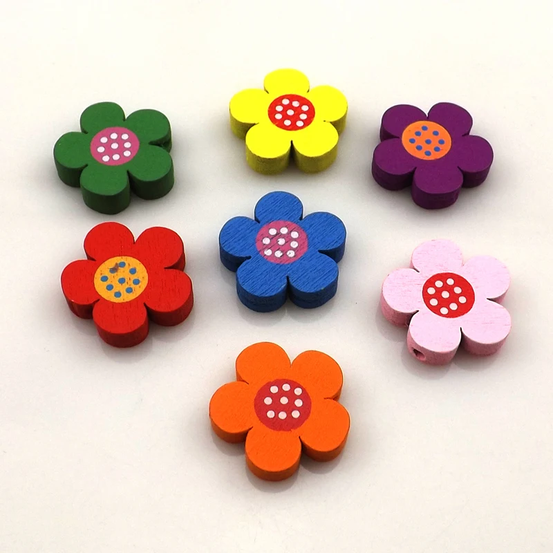 Free Shipping 19mm Flower Shape Wood Beads For Kid's Jewelry DIY Wholesale 100pcs/Lot
Free Shipping 19mm Flower Shape Wood Beads For Kid's Jewelry DIY Wholesale 100pcs/Lot
